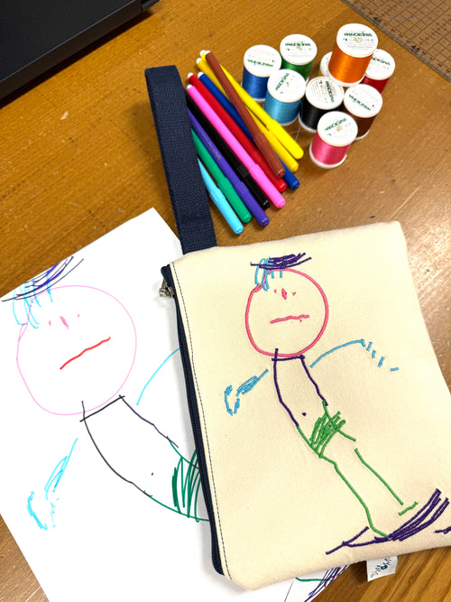 "MAMMA TI DISEGNO LA BORSA"