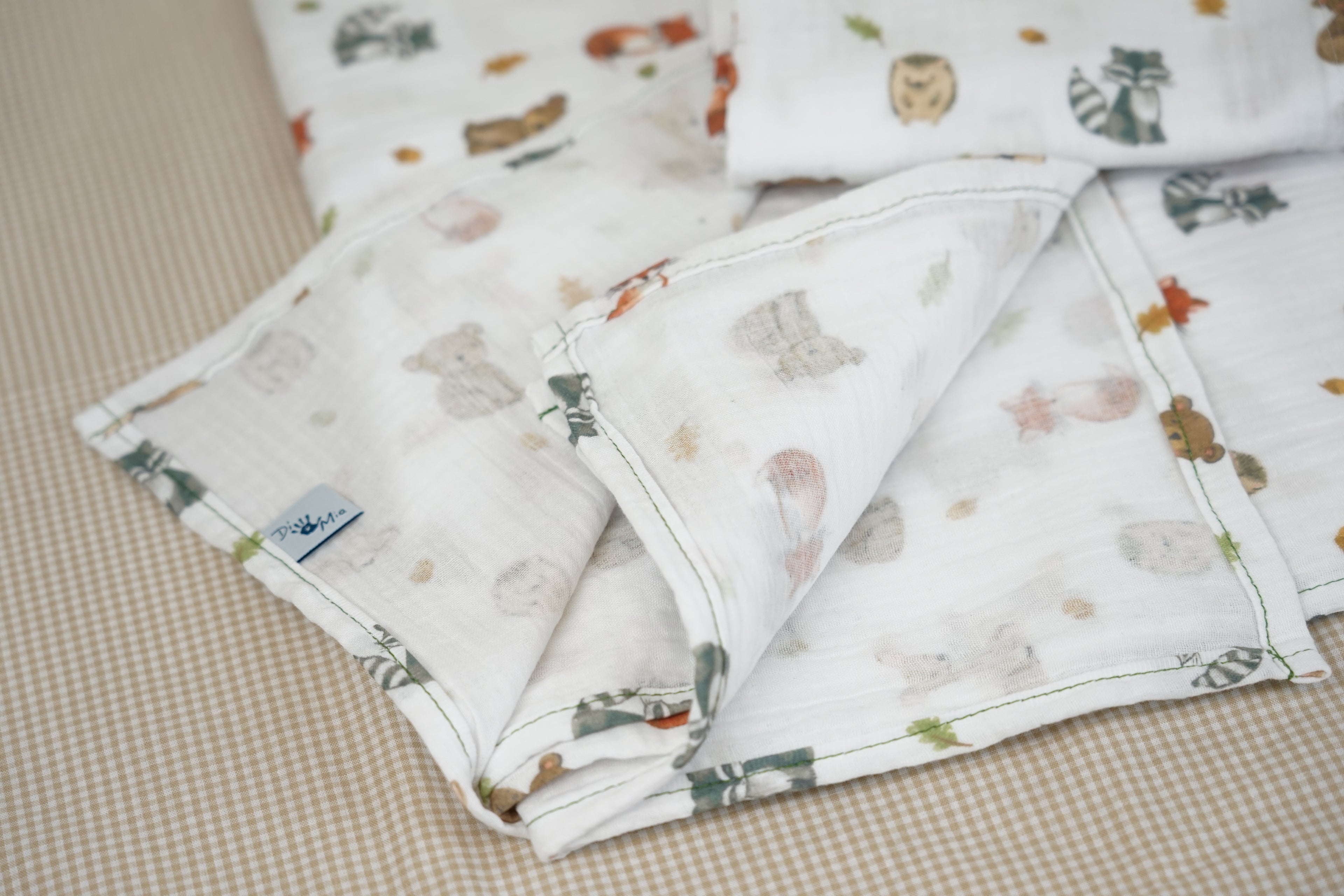 MUSSOLE IN COTONE CERTIFICATO (Big &Small)