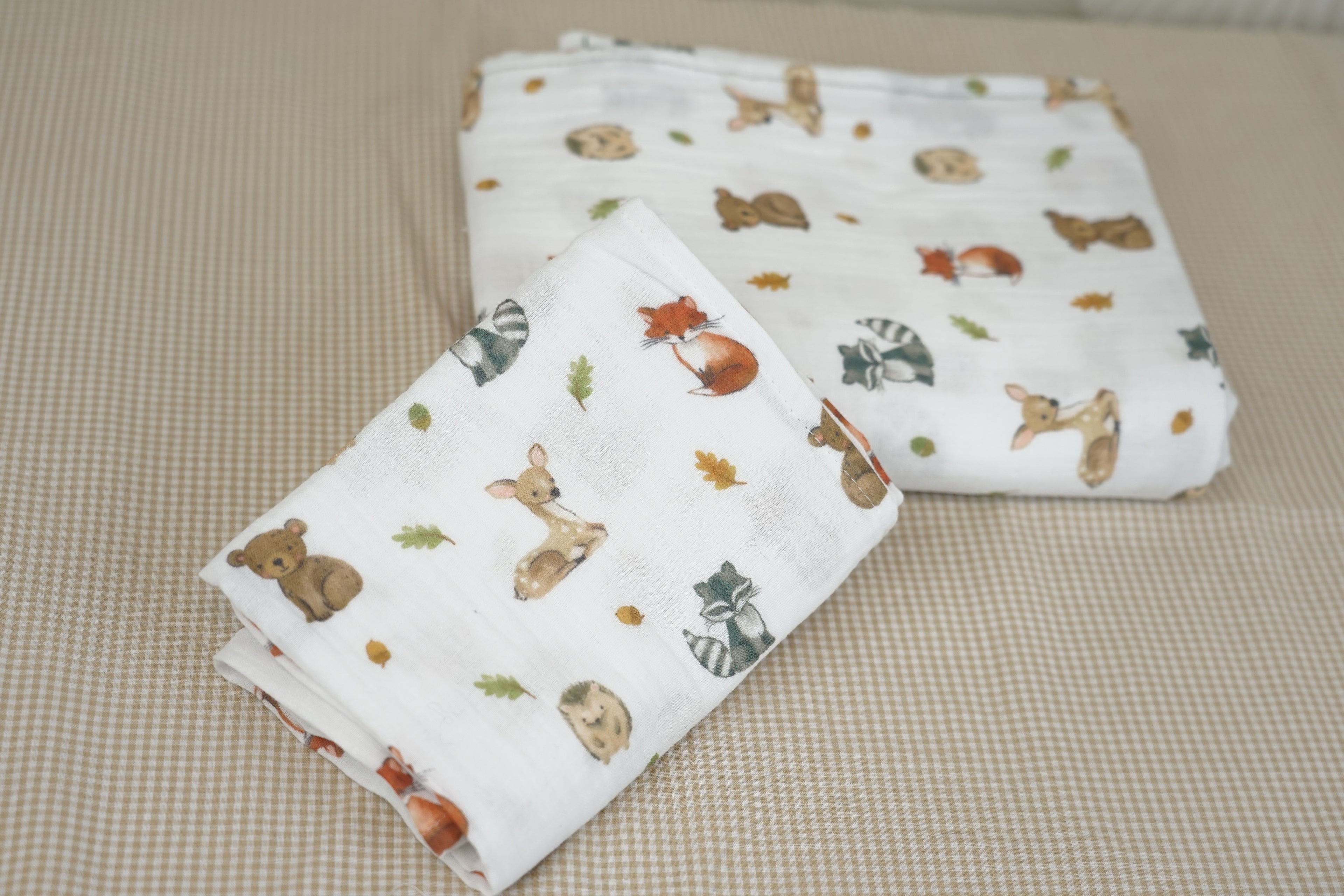 MUSSOLE IN COTONE CERTIFICATO (Big &Small)