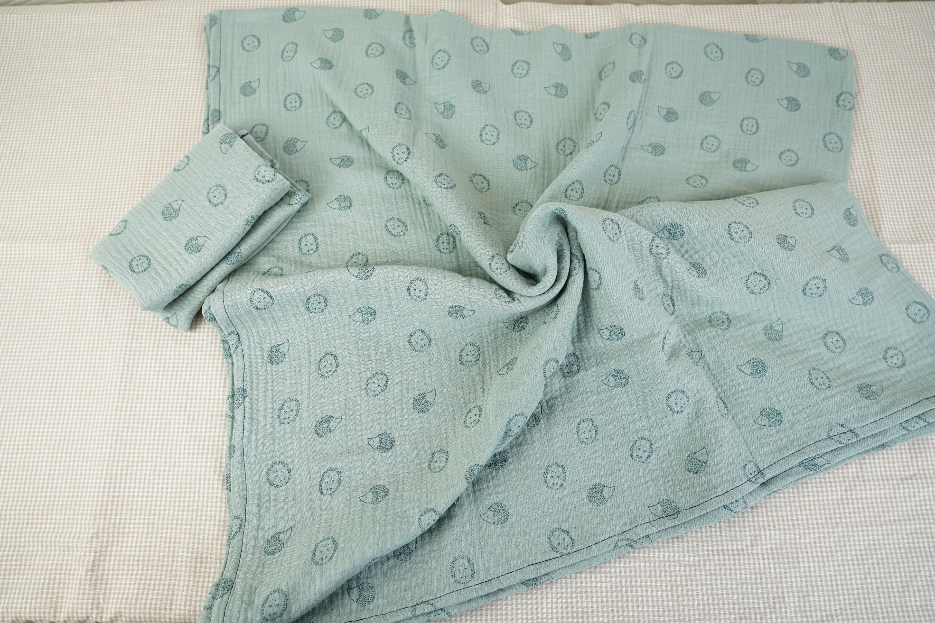 MUSSOLE IN COTONE CERTIFICATO (Big &Small)