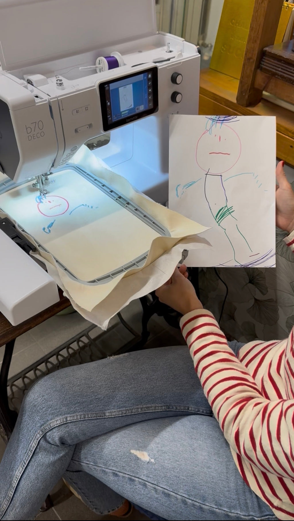 "MAMMA TI DISEGNO LA BORSA"