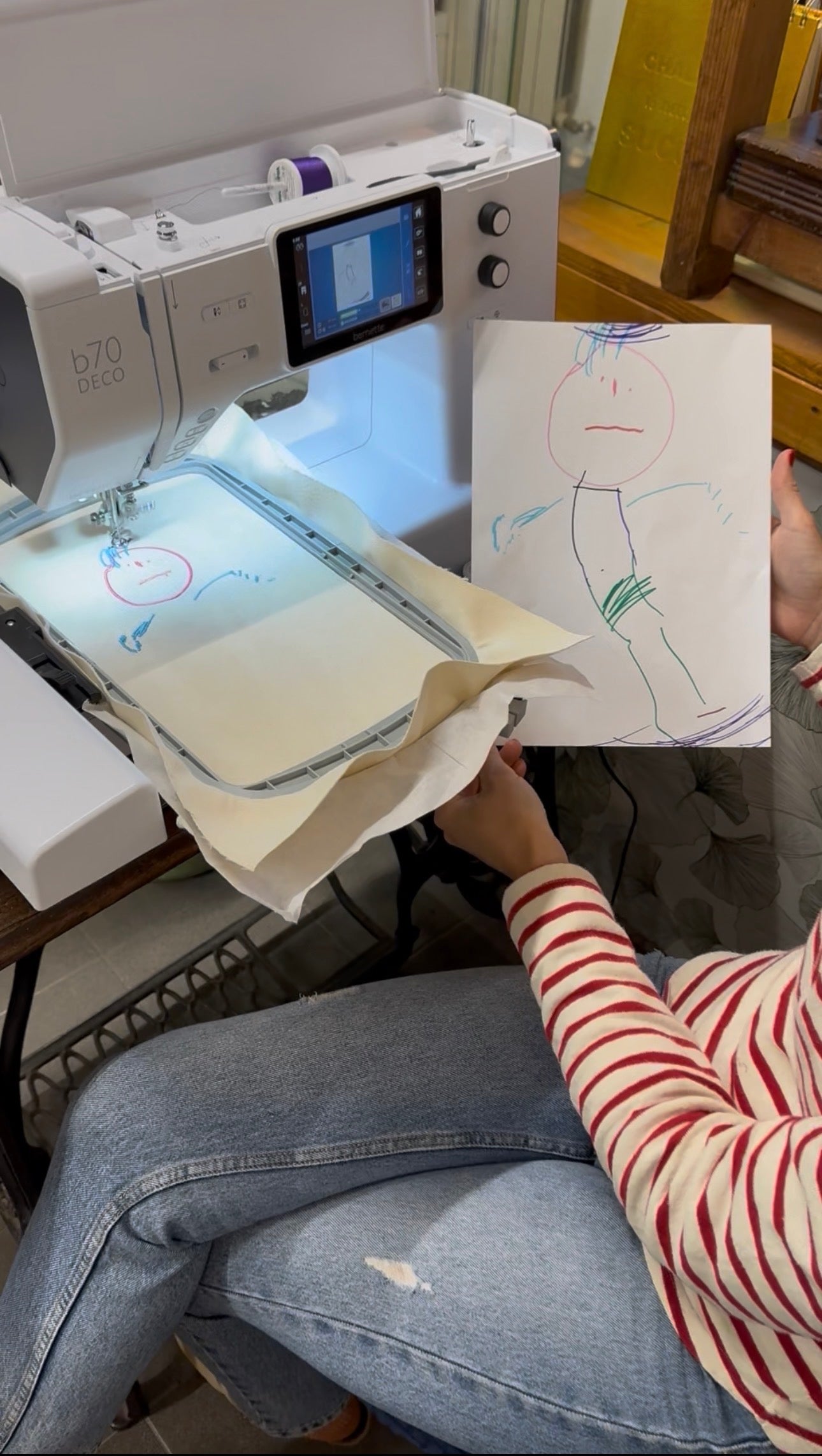 "MAMMA TI DISEGNO LA BORSA"