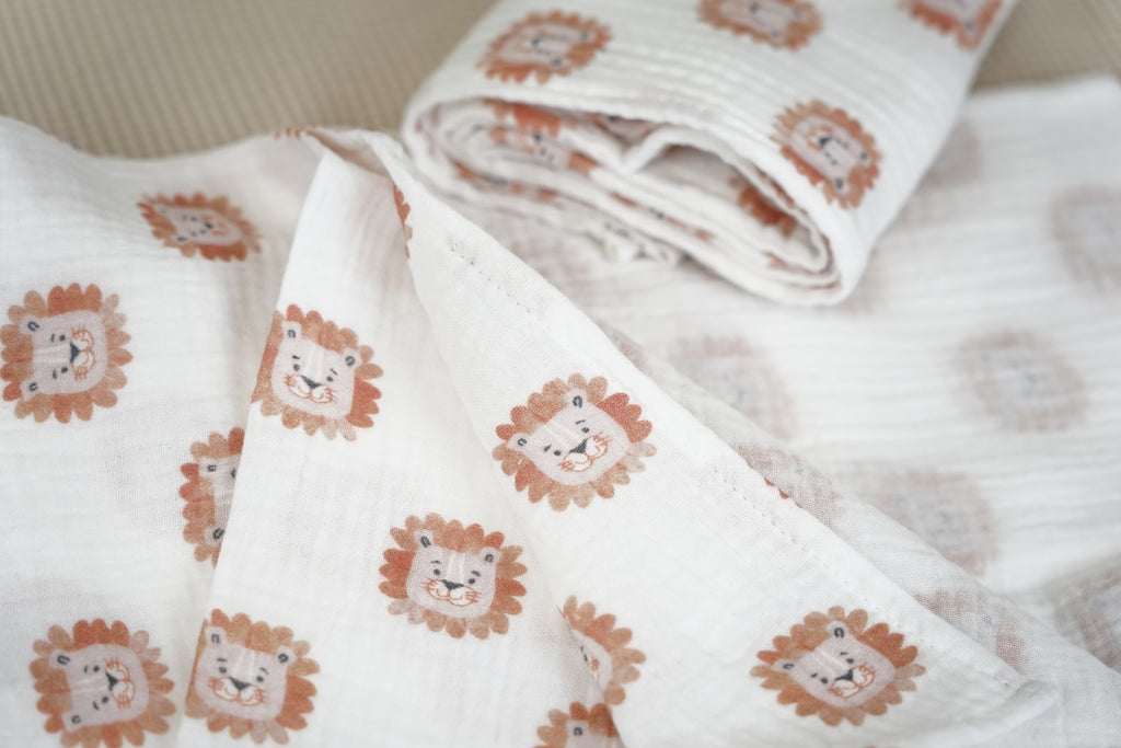 MUSSOLE IN COTONE CERTIFICATO (Big &Small)