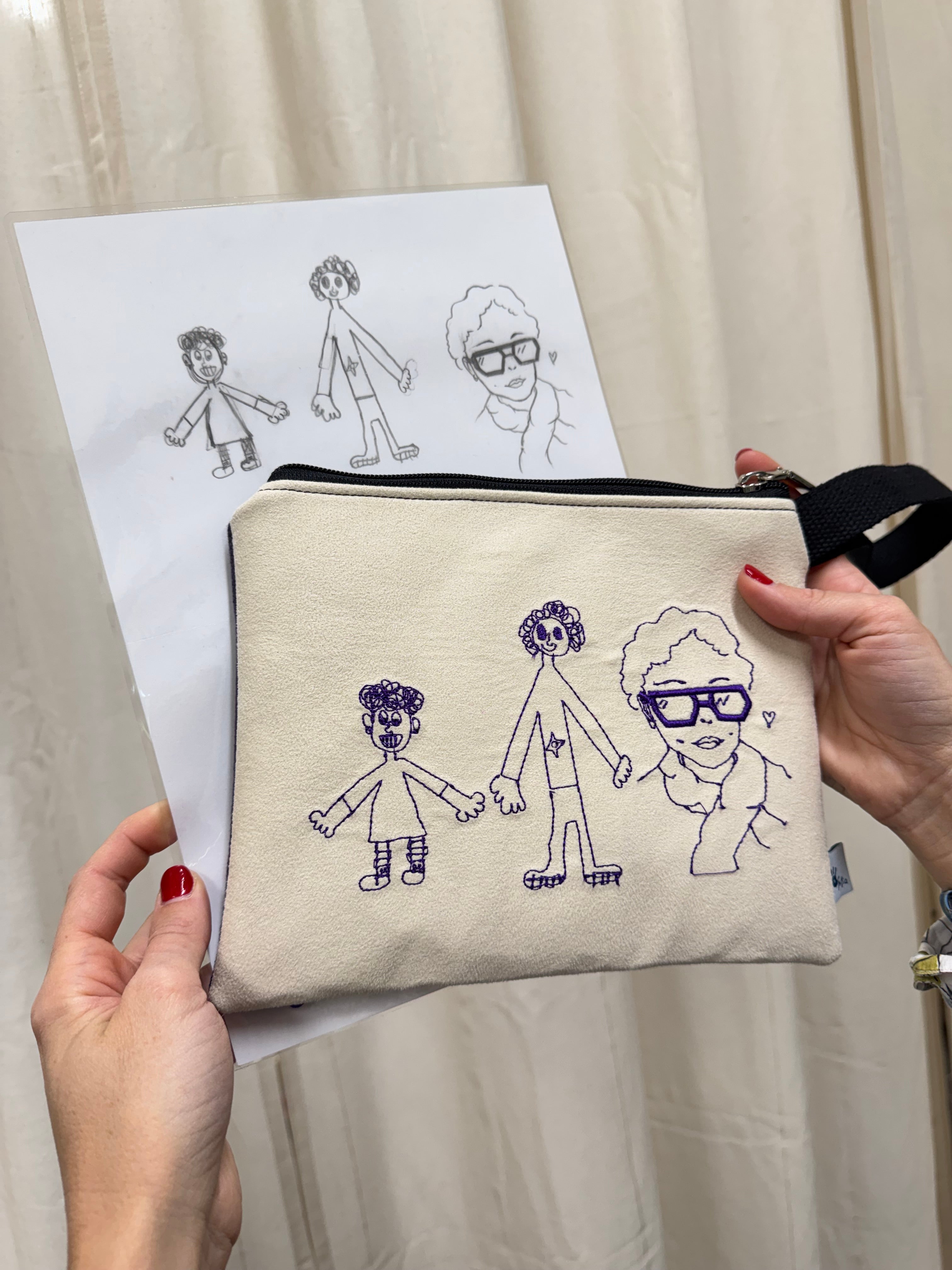 "MAMMA TI DISEGNO LA BORSA"