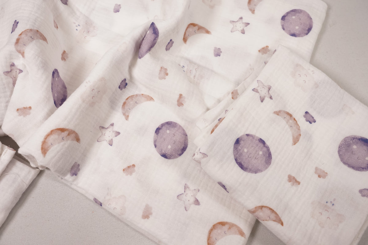 MUSSOLE IN COTONE CERTIFICATO (Big &Small)