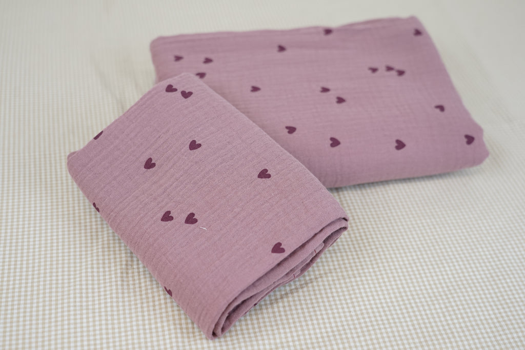 MUSSOLE IN COTONE CERTIFICATO (Big &Small)