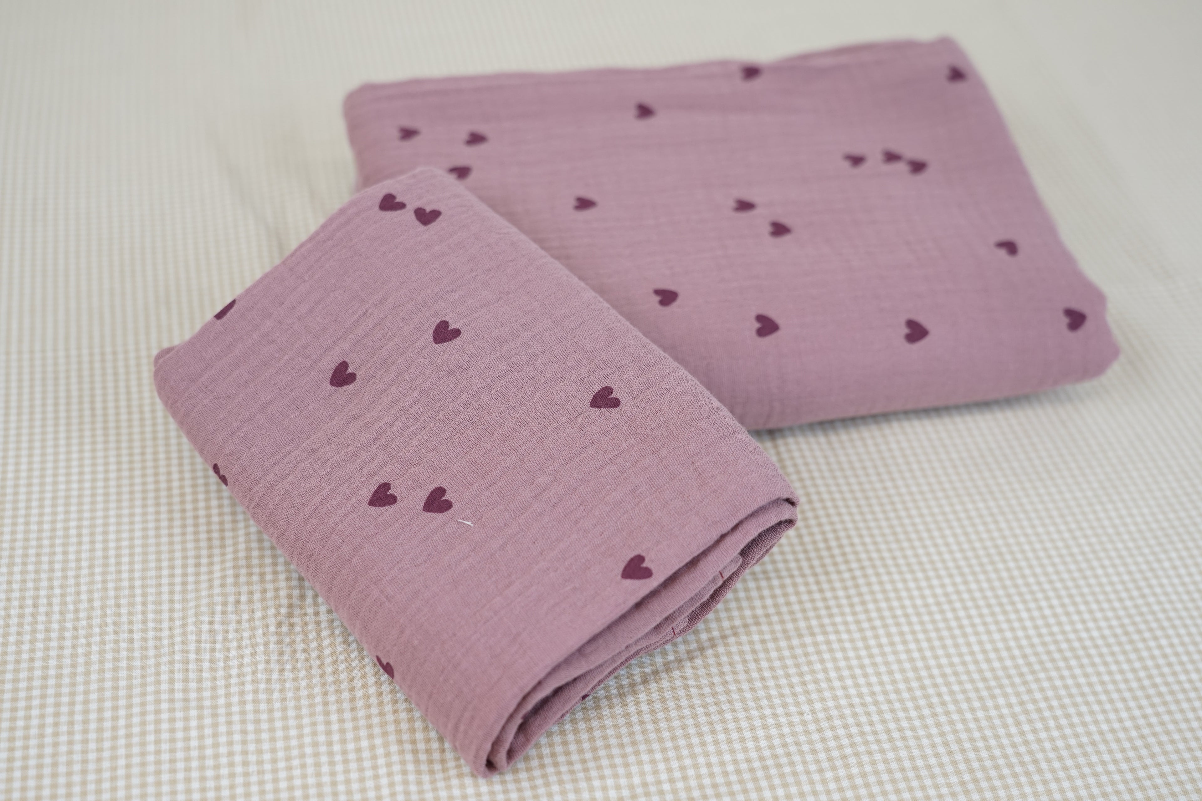 MUSSOLE IN COTONE CERTIFICATO (Big &Small)