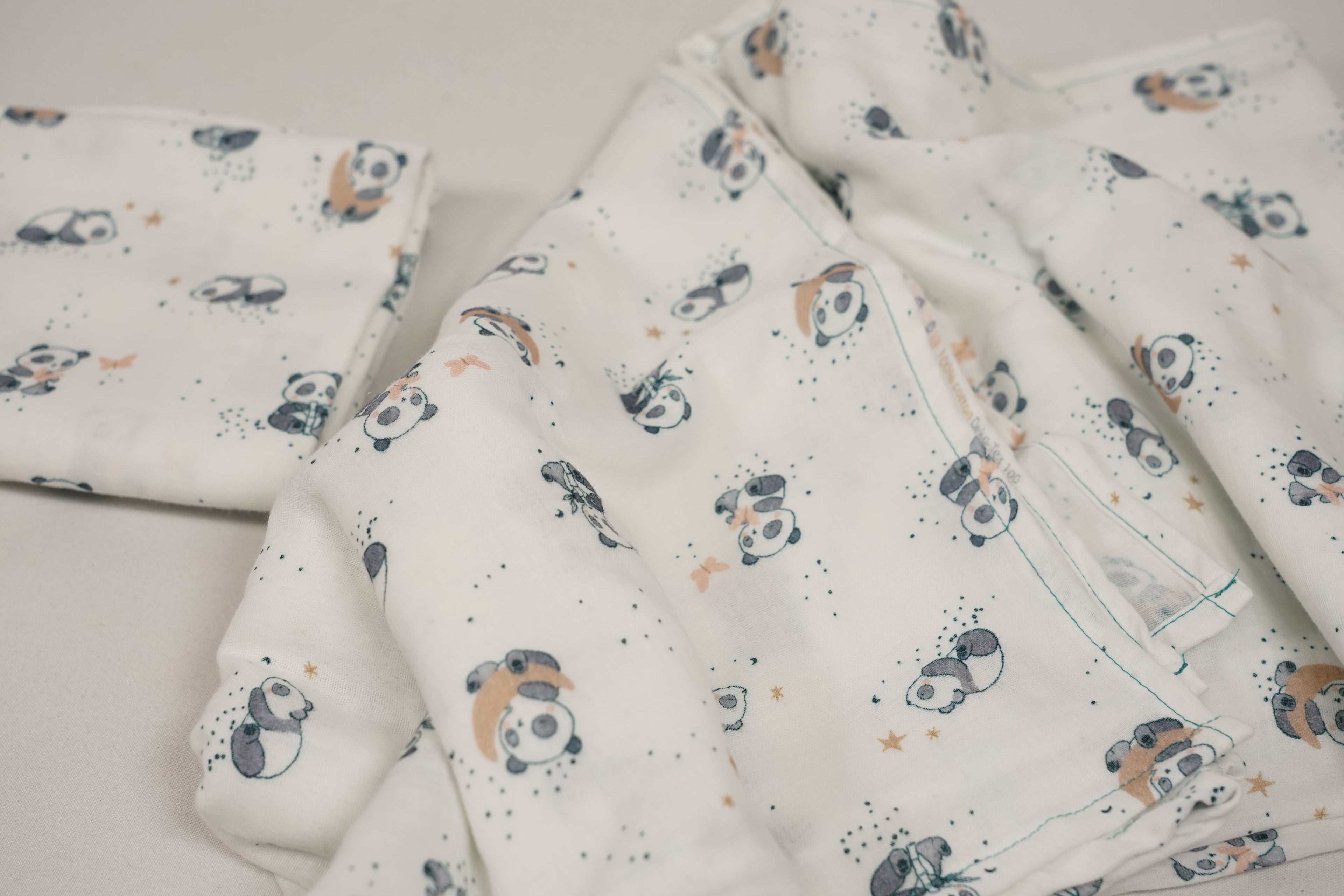 MUSSOLE IN COTONE CERTIFICATO (Big &Small)